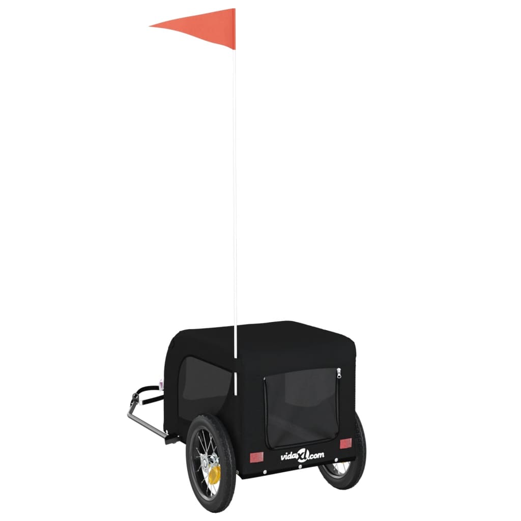 KFX-5347645 Dog Bicycle Trailer – Durable Oxford Fabric & Iron Frame for Pet Transport