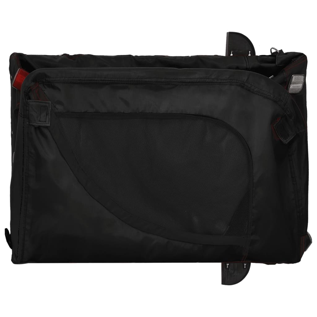 KFX-5347645 Dog Bicycle Trailer – Durable Oxford Fabric & Iron Frame for Pet Transport