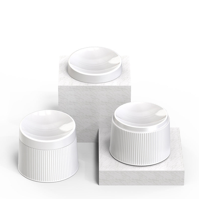 KFX-5348157 Geometric Double Cat Bowl – A5 Food Grade Melamine, φ194 * h145mm