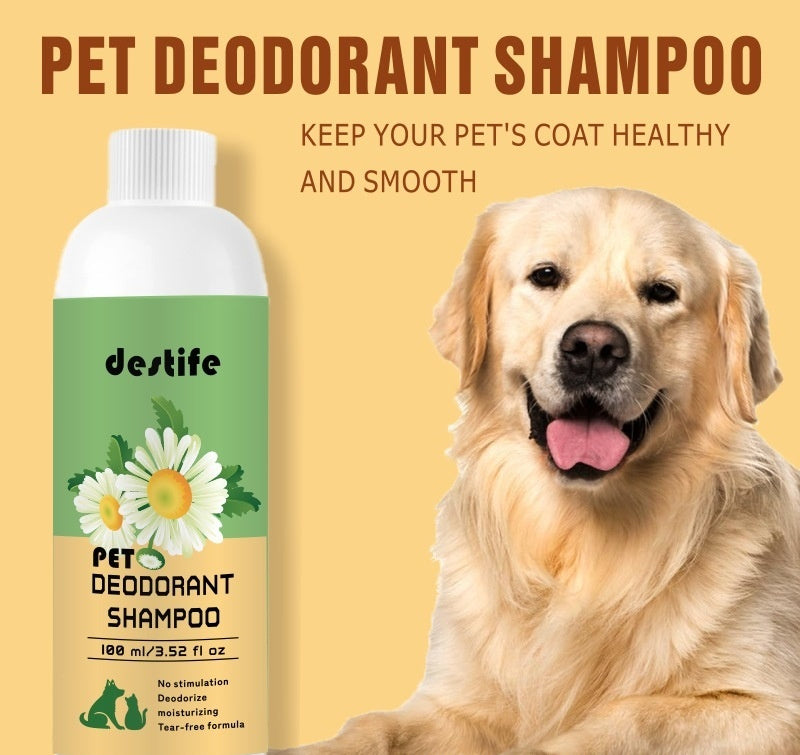 KFX-5349821 Gentle Shampoo and Conditioner for Dogs and Cats - 100ml Aloe Vera Infused Shower Gel