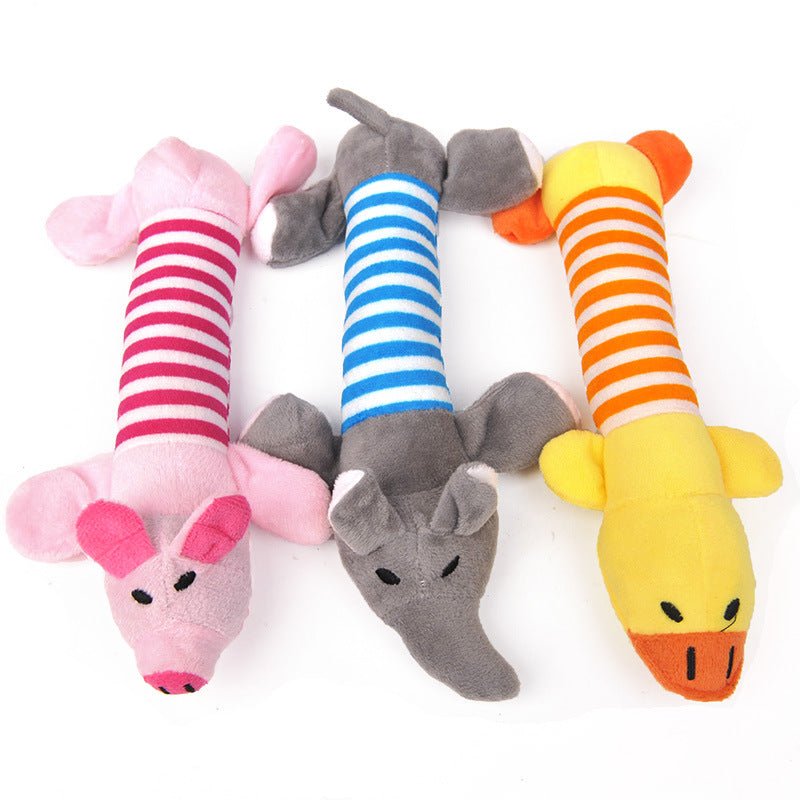 KFX-5351613 Plush Latex Squeaky Toy for Cats and Dogs - Sounding Pet Plaything