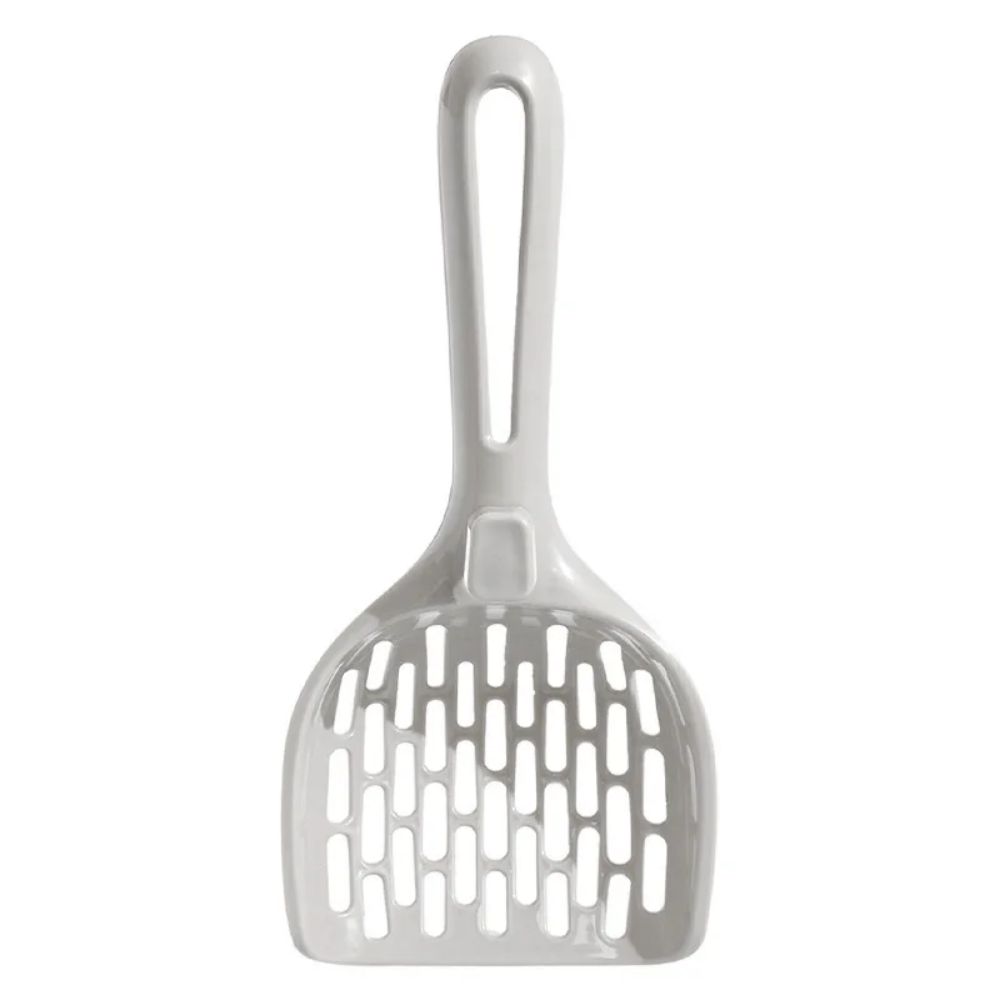 KFX-5355197 Self-Cleaning Cat Litter Scoop with Base - Plastic Litter Shovel for Easy Cleaning
