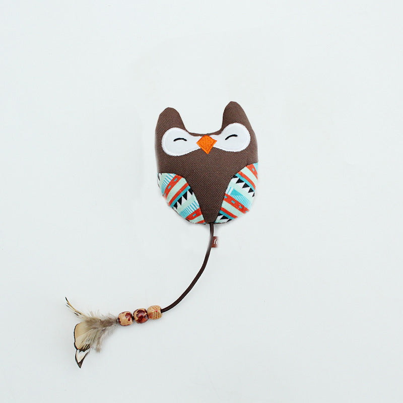 KFX-5357373 Jungle Animal Catnip Toys - Bite Resistant Interactive Kickers for Indoor Cats