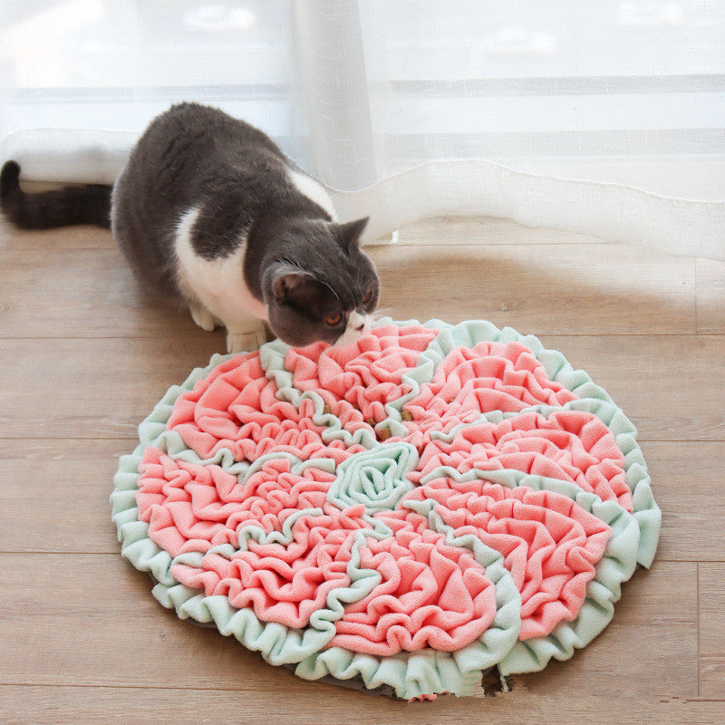 KFX-5358525 Pet Sniffing Mat for Dogs - Decompression Puzzle Slow Feeder Blanket in Multiple Sizes