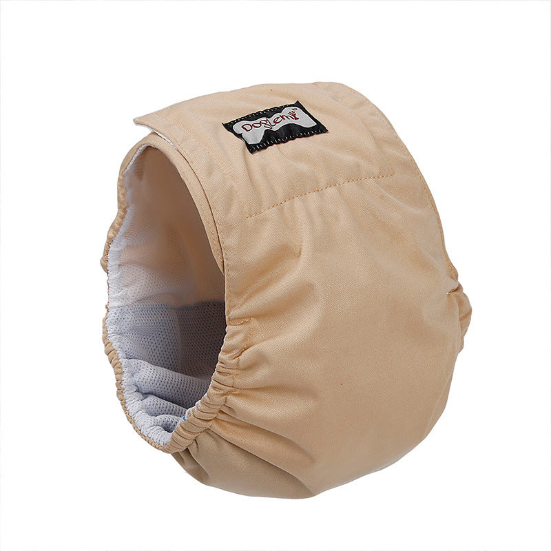 KFX-5361341 Breathable and Absorbent Pet Dog Menstrual Panties in Black, Blue, Beige - Sizes XS to 2XL