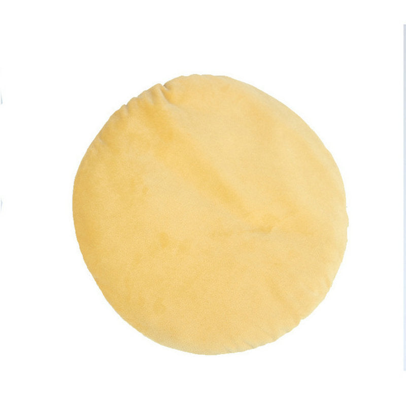 KFX-5364285 Durable Cloth Pet Toy with Sound Features - Pizza Shape, Bite Resistant, 24x24x2.5cm