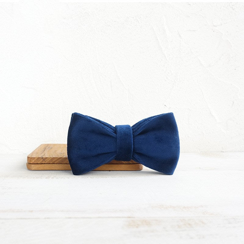 KFX-5365437 Double-Layer Bow Tie Dog Collar Accessories in Various Sizes