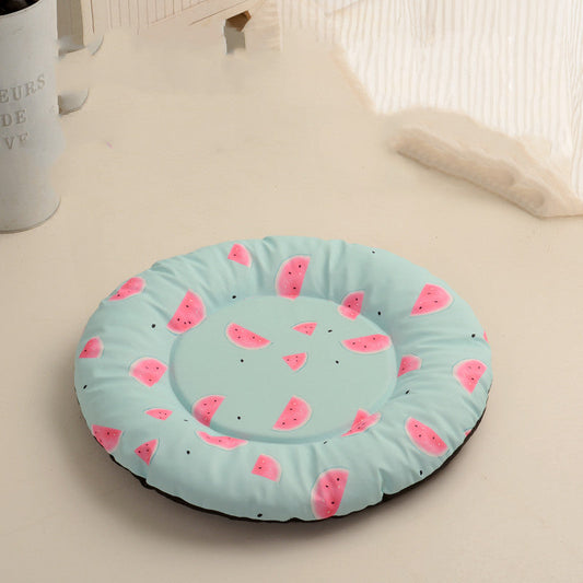KFX-5367485 Round Waterproof Pet Mats - For Dogs and Cats, Four Seasons Use, Non-Hairy, Available in Various Sizes