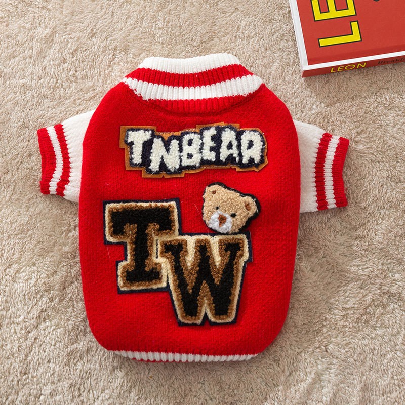 KFX-5367997 Cozy Rabbit Sweater for Small Dogs - Perfect for Spring and Autumn