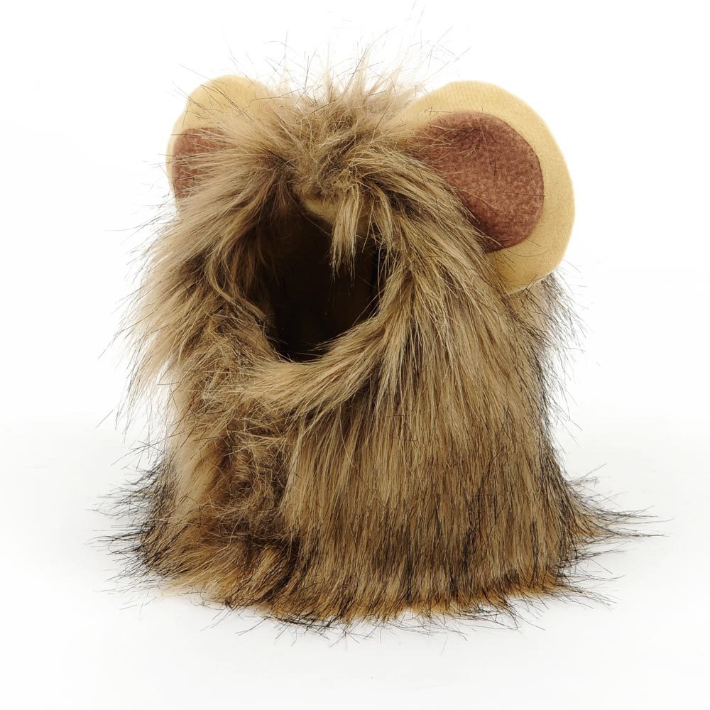 KFX-5368253 Cute Lion Headgear Cat Hat for Adorable Transformations - Non-Woven Material, Sizes S-38cm