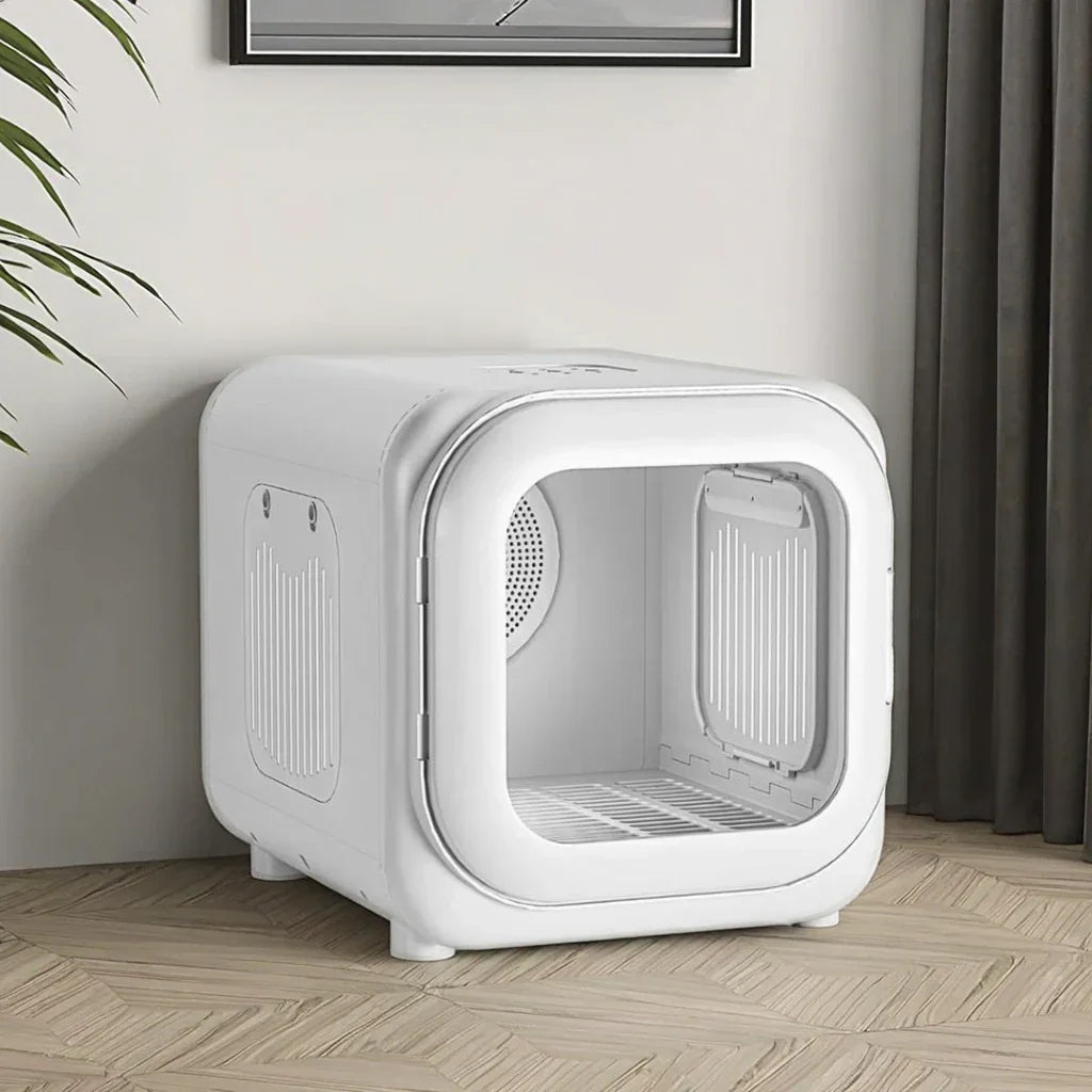 KFX-536851 Smart Automatic 60L Pet Dryer Box for Dogs and Cats, Low Noise Hair Dryer for Pet Cleaning and Bathing