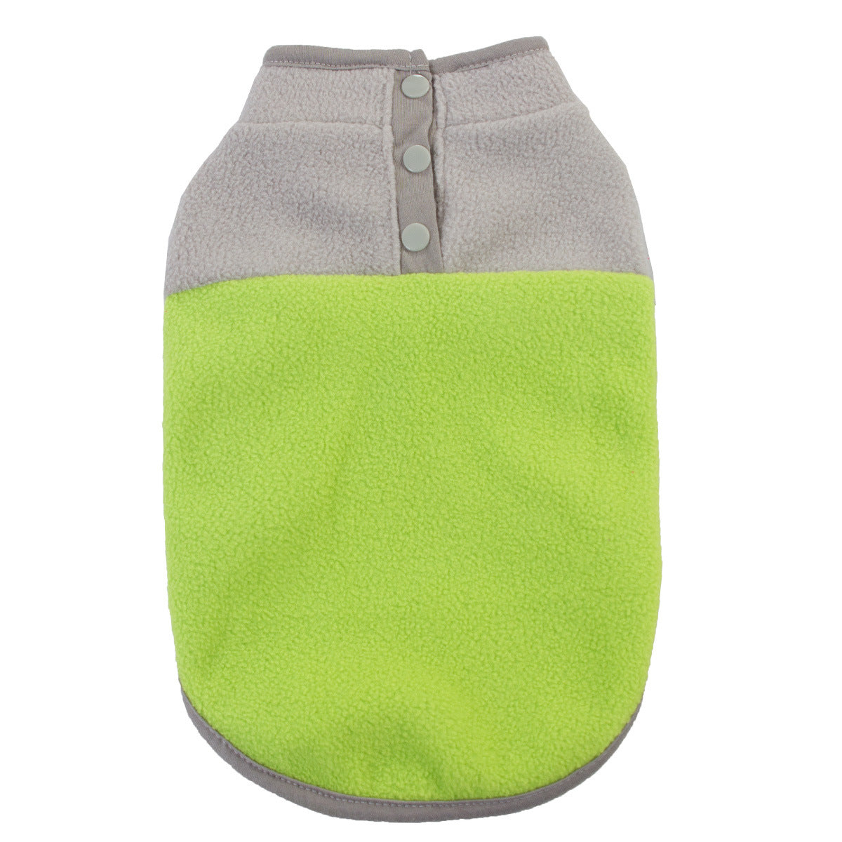 KFX-5371581 Fluffy Stand Collar Jacket in Contrast Colors for All Occasions