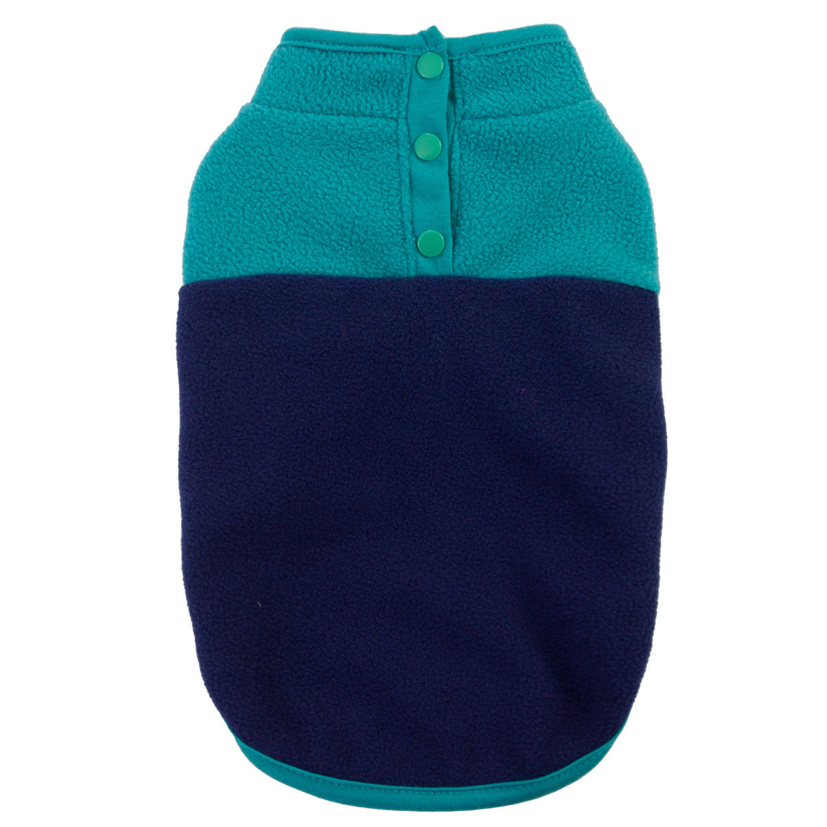 KFX-5371581 Fluffy Stand Collar Jacket in Contrast Colors for All Occasions
