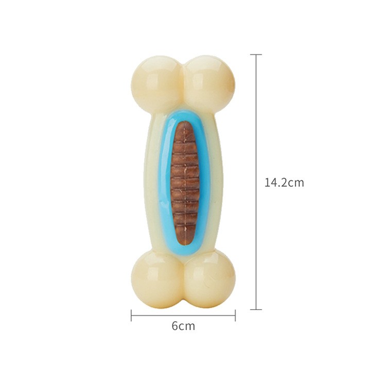 KFX-5374013 Nylon Card Bone Pet Toy for Chewing and Interactive Play - Multi-size Options Available