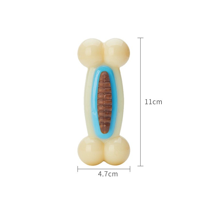 KFX-5374013 Nylon Card Bone Pet Toy for Chewing and Interactive Play - Multi-size Options Available
