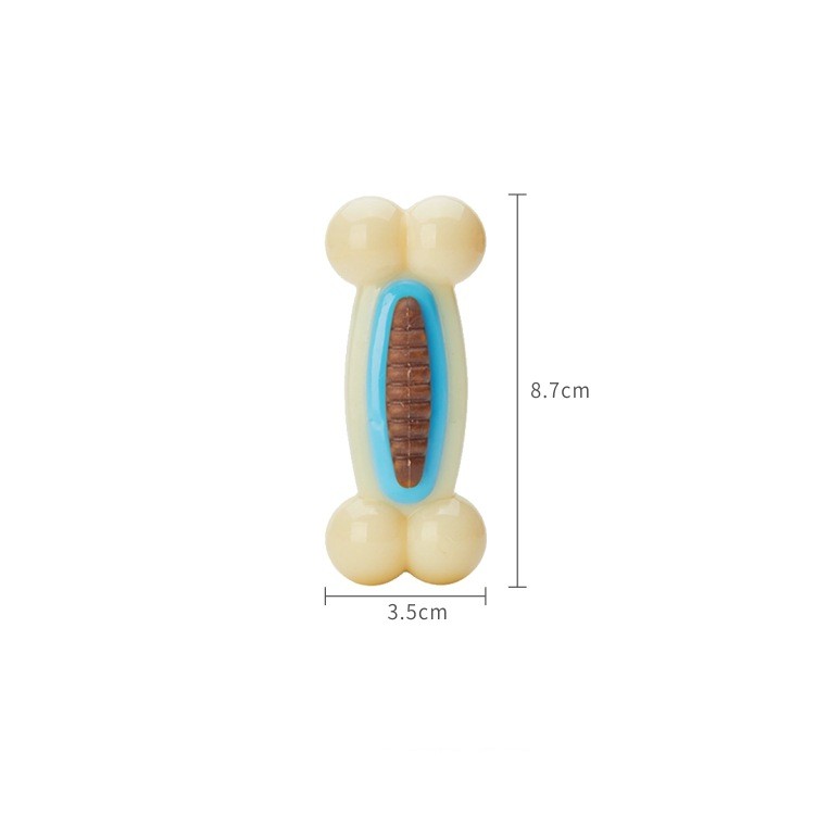 KFX-5374013 Nylon Card Bone Pet Toy for Chewing and Interactive Play - Multi-size Options Available