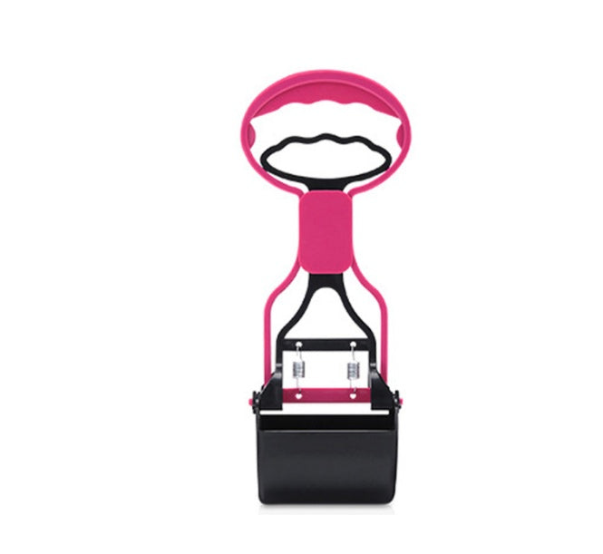 KFX-5376829 Portable Plastic Pet Waste Picker with Long Handle - Available in Multiple Colors