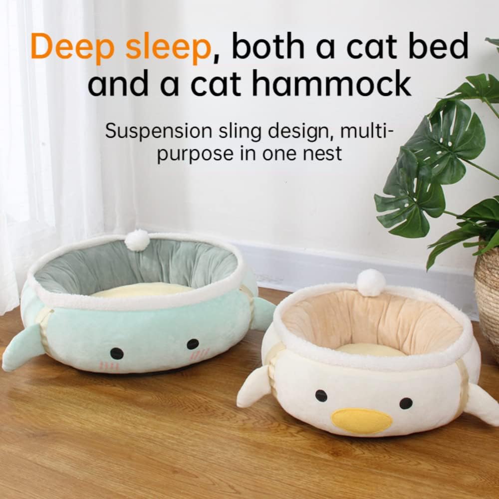 KFX-5382205 Dinosaur Shape Cat Bed and Hammock – Cute & Comfortable Pet Sofa for Small Cats and Dogs