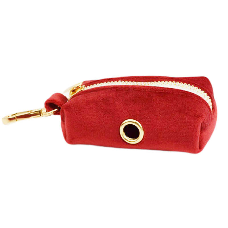 KFX-5391933 Five-Piece Dog Collar and Leash Set with Bow Tie and Poop Bag
