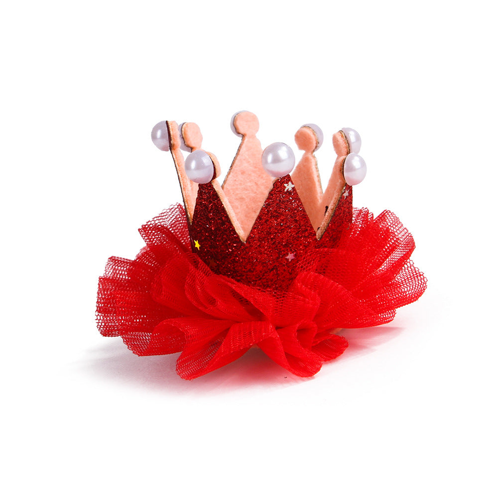 KFX-5394621 Fairy Pet Hat with Crown Options for All Seasons