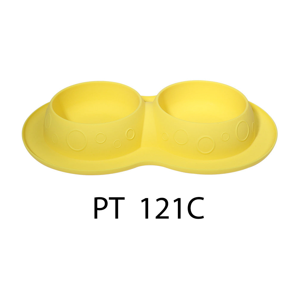 KFX-5396413 Dual-Sided Non-Slip Waterproof Silicone Mat for Pet Bowls and Feeders