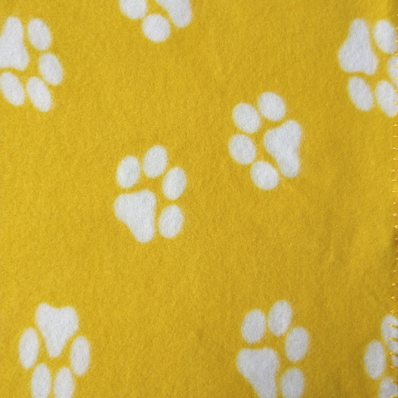 KFX-5403837 Reversible Double-Sided Fleece Pet Blanket for Dogs and Cats in Various Colors and Patterns