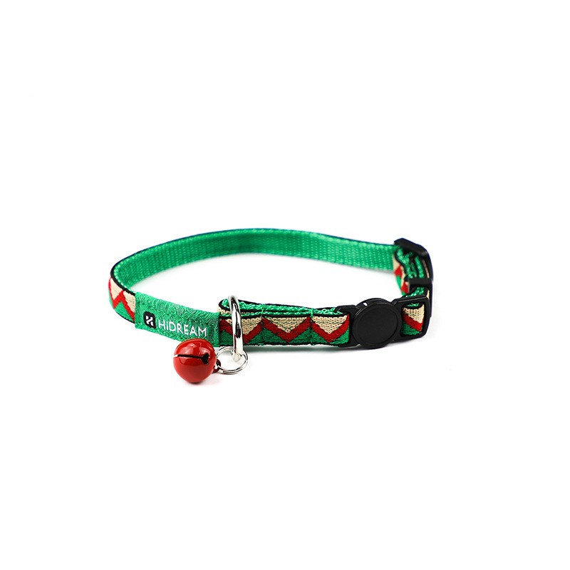 KFX-5403965 Geometric Design Cat Collar with Adjustable Neck Size 20-30cm and 1.0cm Width