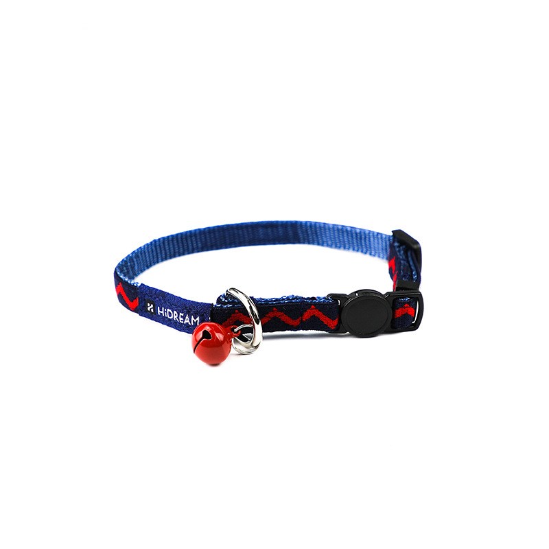 KFX-5403965 Geometric Design Cat Collar with Adjustable Neck Size 20-30cm and 1.0cm Width