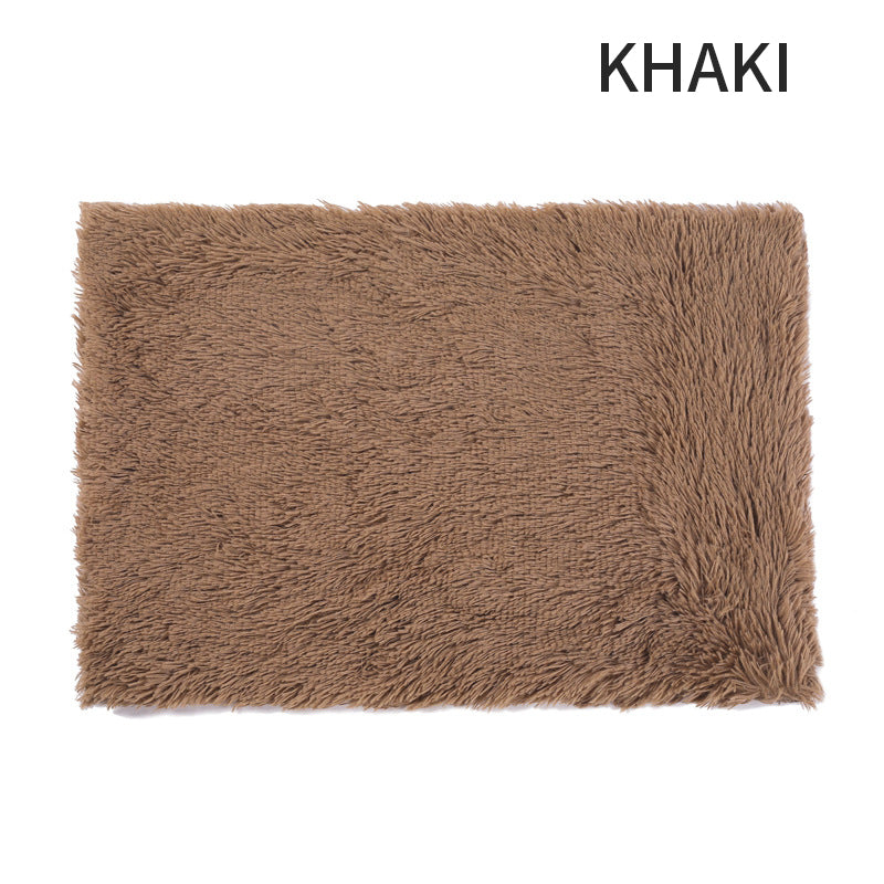 KFX-5409213 Ultra Soft Washable Dog Bed with Non-Slip Bottom and Matching Cover - Fluffy Mat for Small to Large Dogs