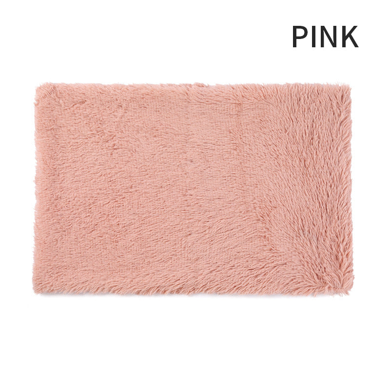 KFX-5409213 Ultra Soft Washable Dog Bed with Non-Slip Bottom and Matching Cover - Fluffy Mat for Small to Large Dogs
