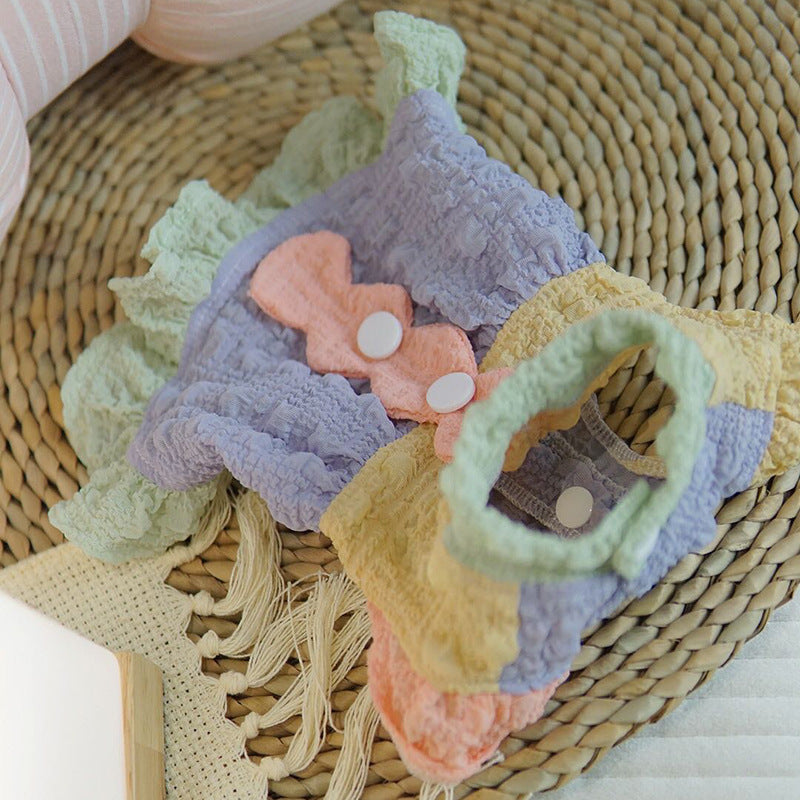 KFX-5409341 Korean Style Breathable Pet Dress for Sun Protection - Various Sizes Available
