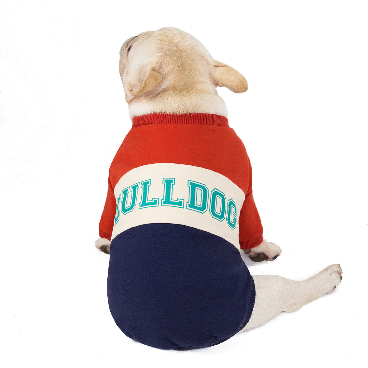 KFX-5412797 Cotton Pet Sweater for Autumn and Winter in Green and Wine Red