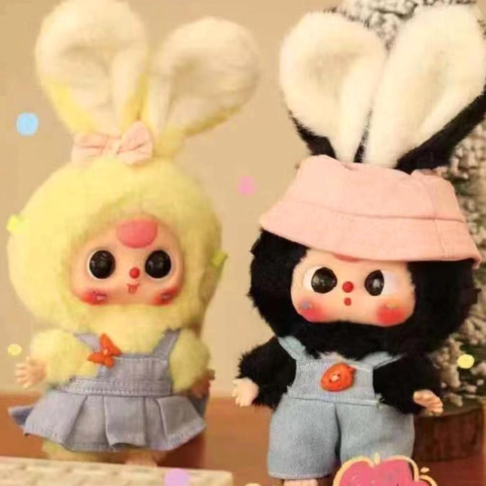 KFX-5417149 Plush Blind Box Doll Set - Creative Decorative Hangings, Cute and Fun Collectible Toys