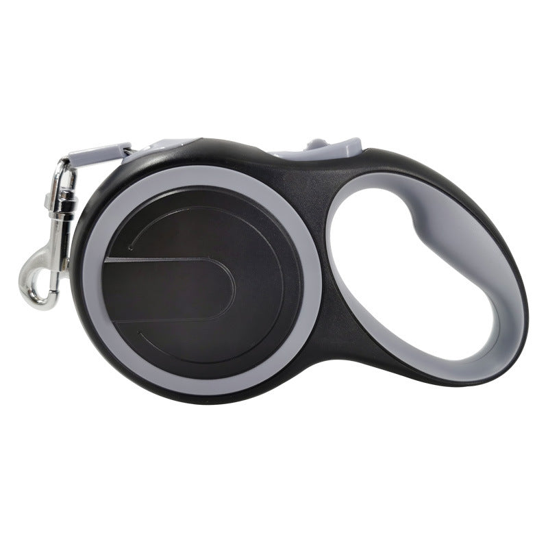 KFX-5417277 Retractable Telescopic Pet Leash for Small to Medium Dogs, Comfortable Handle, Adjustable Length