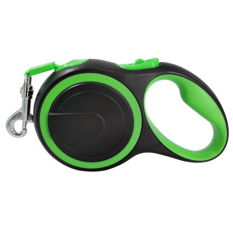 KFX-5417277 Retractable Telescopic Pet Leash for Small to Medium Dogs, Comfortable Handle, Adjustable Length