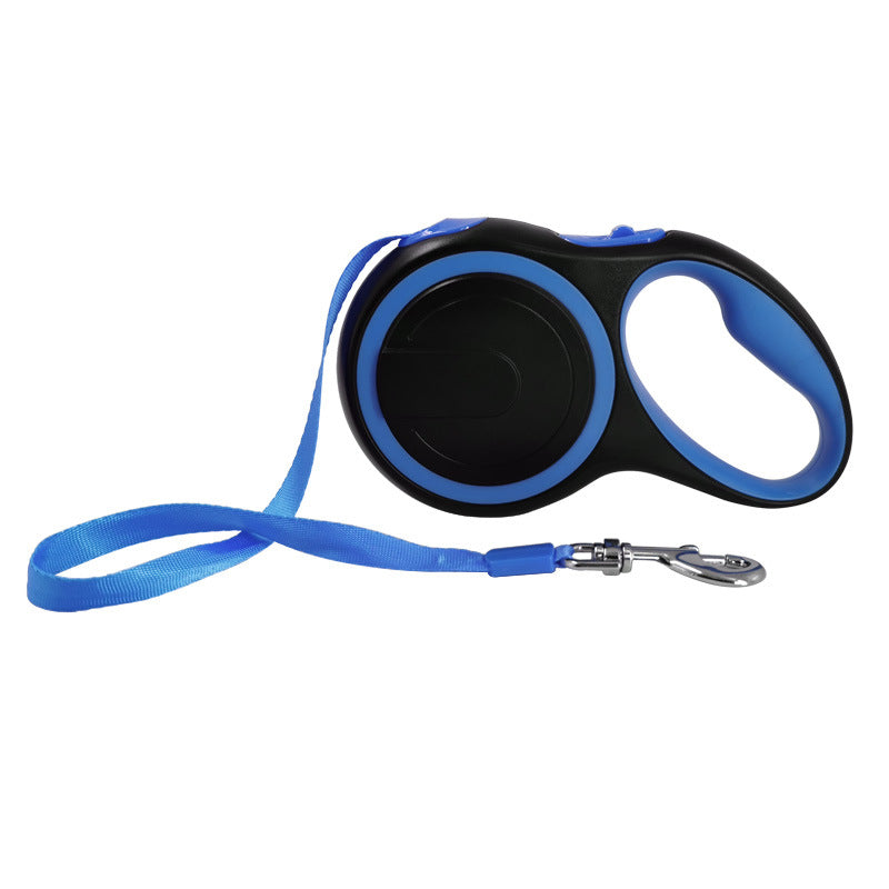 KFX-5417277 Retractable Telescopic Pet Leash for Small to Medium Dogs, Comfortable Handle, Adjustable Length