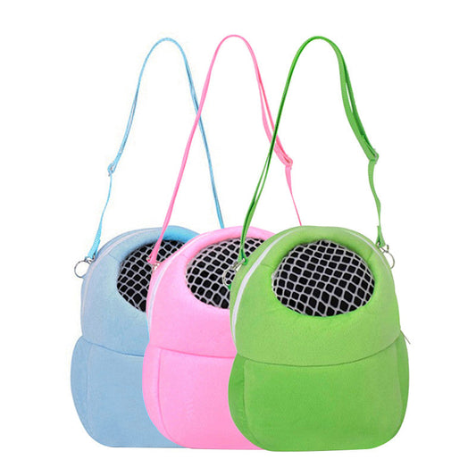 KFX-5419709 Portable Travel Bag for Small Pets - Breathable Design, Multiple Sizes Available
