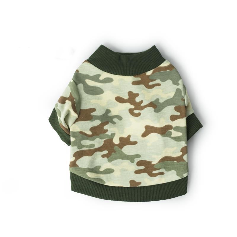 KFX-5421629 Coral Velvet Short Sleeve Pet Garment for Small Dogs - Sizes XS to L