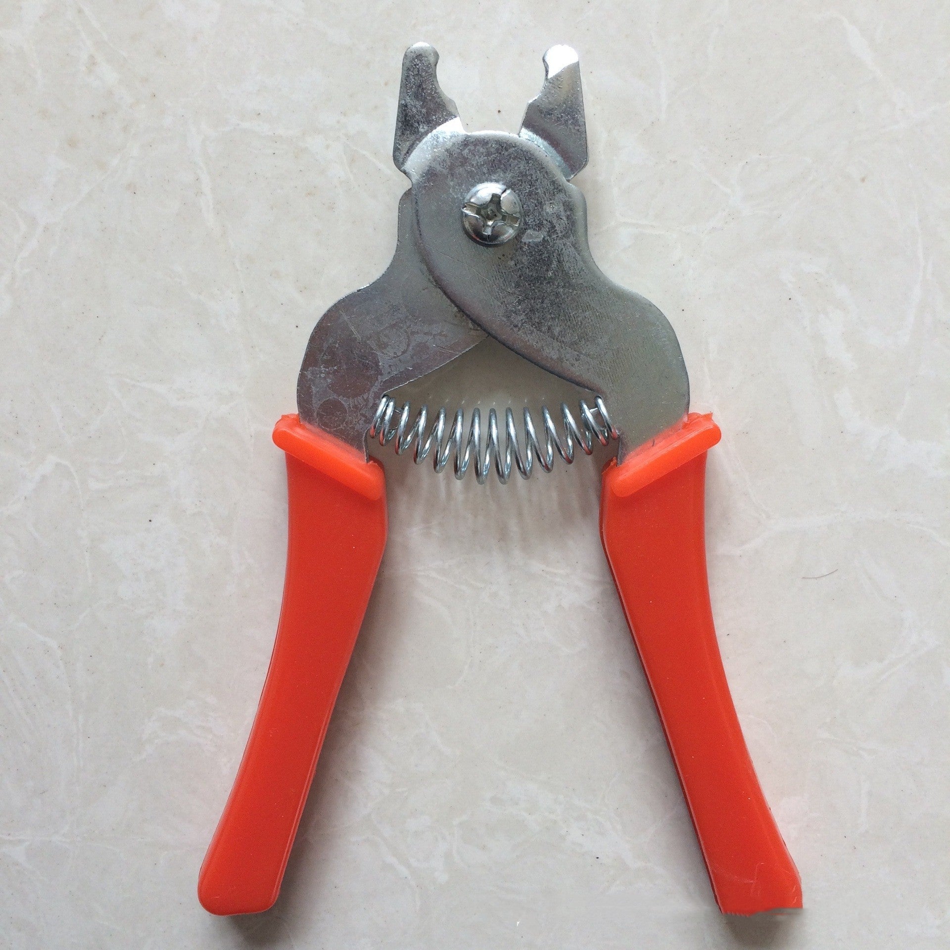 KFX-5427005 Tied Cage Clamp Buckle M Nail Pliers for Rabbits, Chickens, Ducks, Quails, and Pigeons