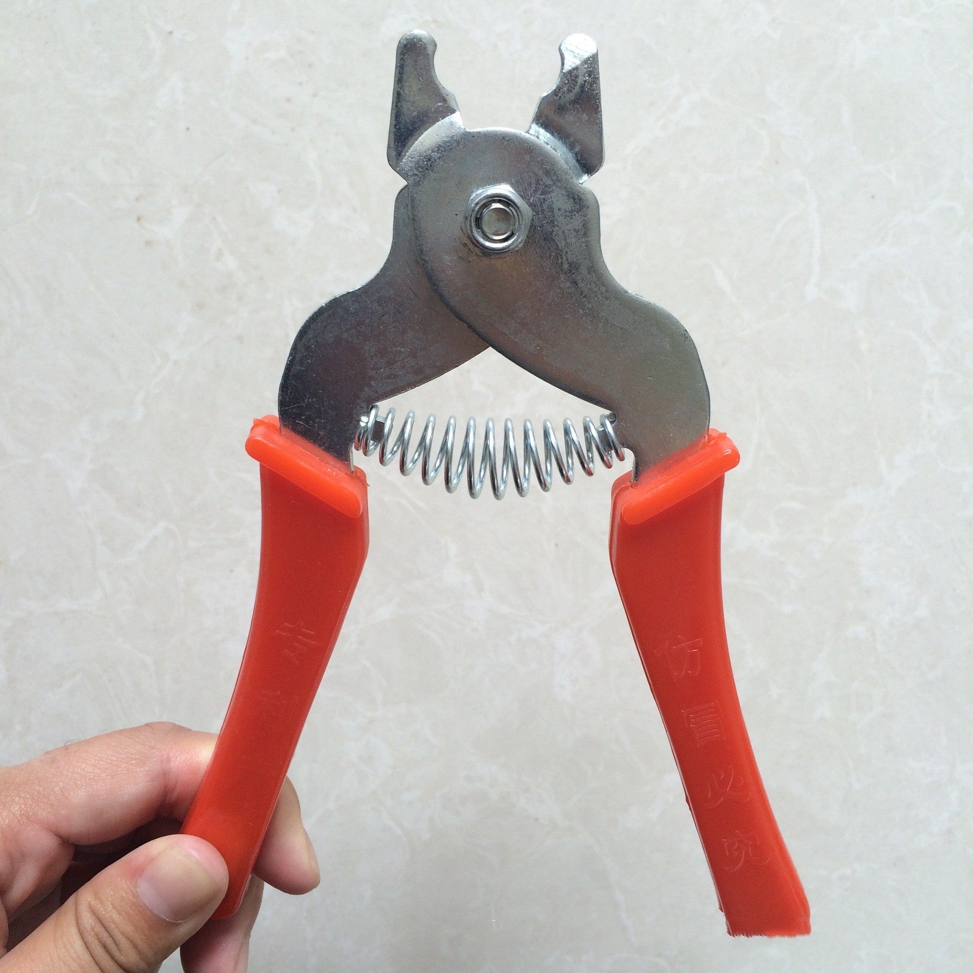 KFX-5427005 Tied Cage Clamp Buckle M Nail Pliers for Rabbits, Chickens, Ducks, Quails, and Pigeons