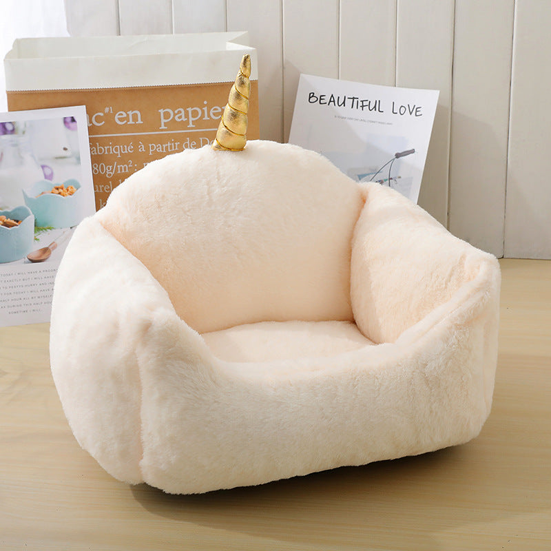 KFX-5429053 Cozy Multifunctional Dog Bed for Small and Medium-Sized Pets in Various Colors