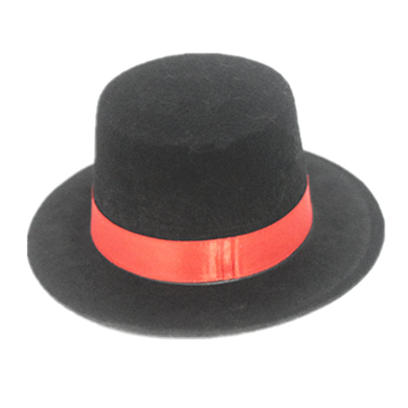 KFX-5436989 Gentleman Cat Scarf & Top Hat Set for Small Pets - Size S & M Available