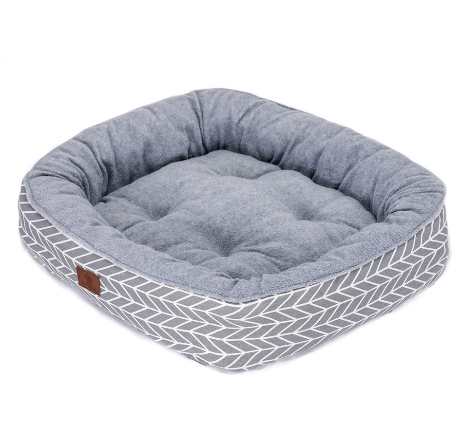 KFX-5438781 Soft and Breathable Knitted Wool Doghouse with Non-Slip Bottom, Multiple Sizes Available
