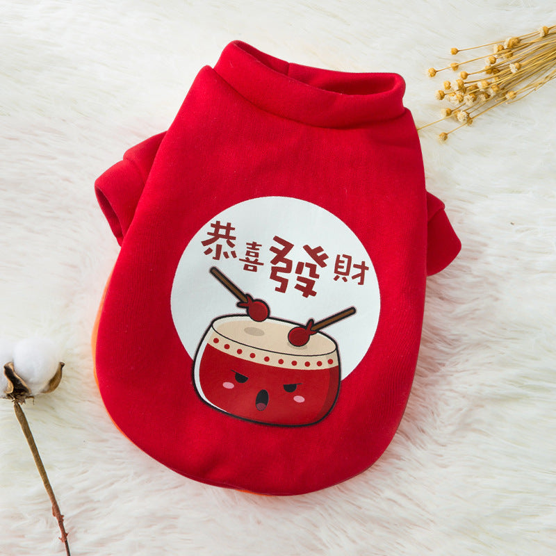 KFX-5439805 Thin Velvet Cat Sweater for Pets - Milk Silk Material, Available in Various Sizes