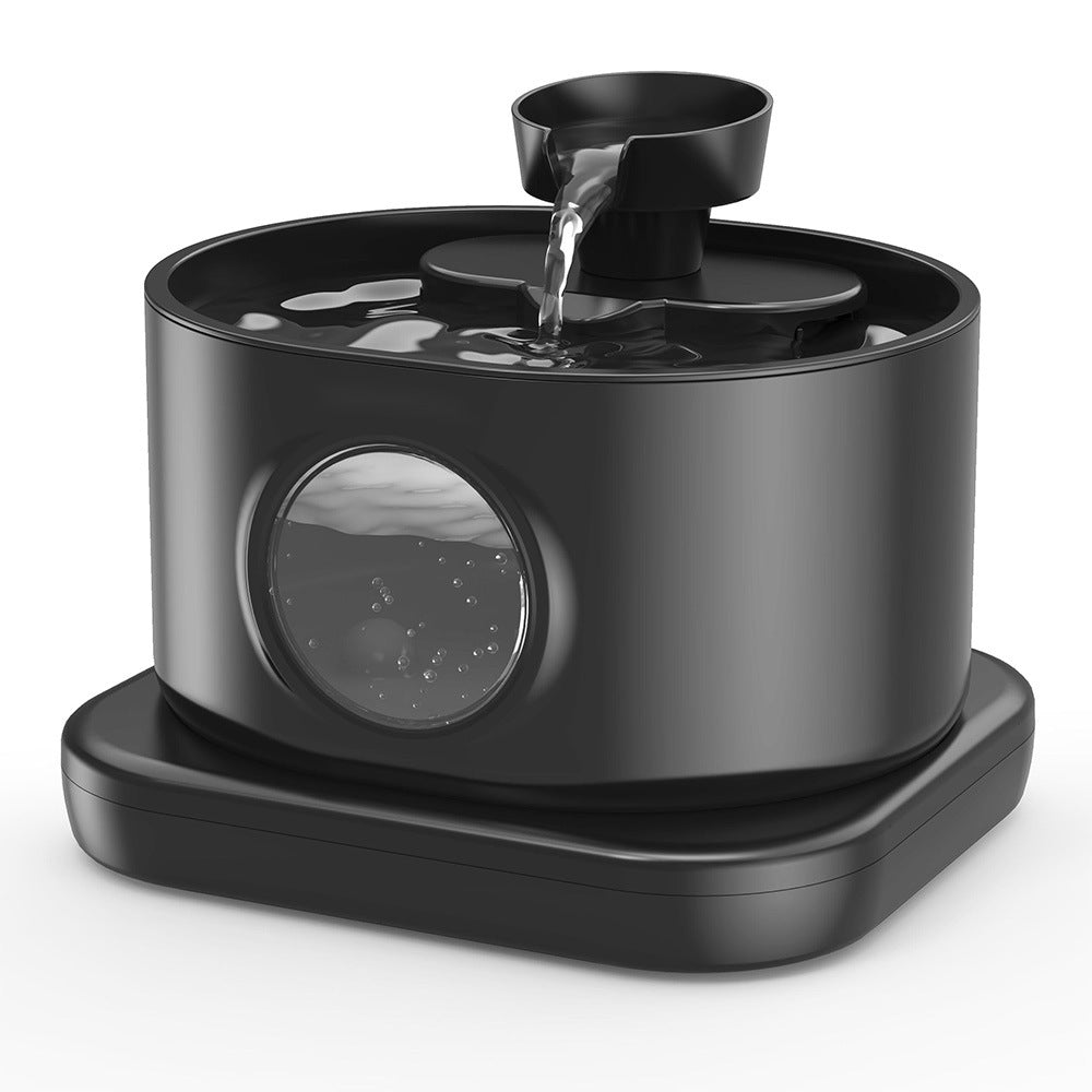 KFX-5440573 Wireless Intelligent 28L Induction Cat and Dog Water Fountain with USB Charging Options