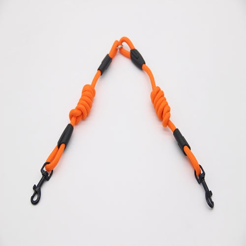 KFX-5444285 Dual Head Dog Walking Training Rope - 1.8m Length, Durable Nylon Material