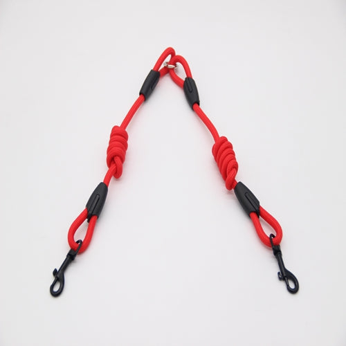 KFX-5444285 Dual Head Dog Walking Training Rope - 1.8m Length, Durable Nylon Material