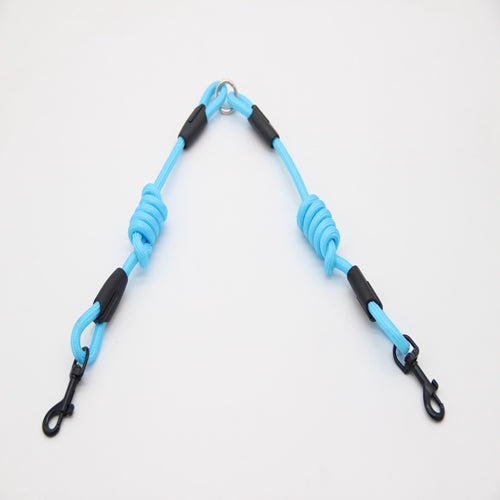 KFX-5444285 Dual Head Dog Walking Training Rope - 1.8m Length, Durable Nylon Material