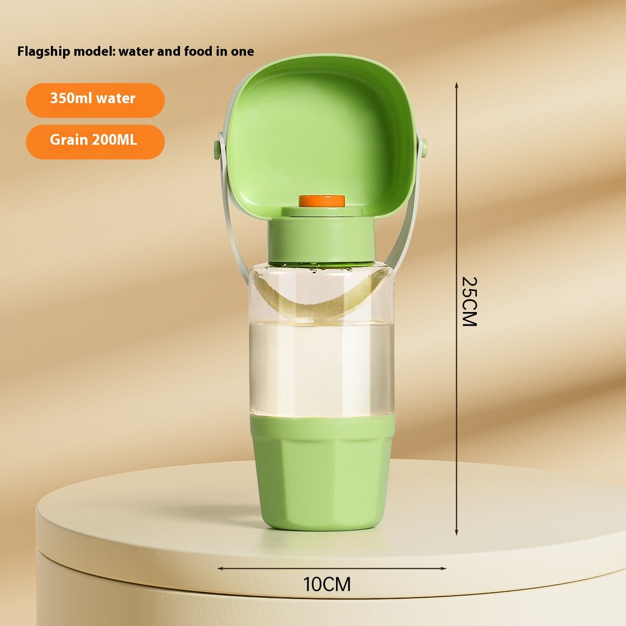 KFX-5446333 Heat-Resistant Grain Storage Cup for Cats and Dogs - Durable Pet Feeding Water Bowl