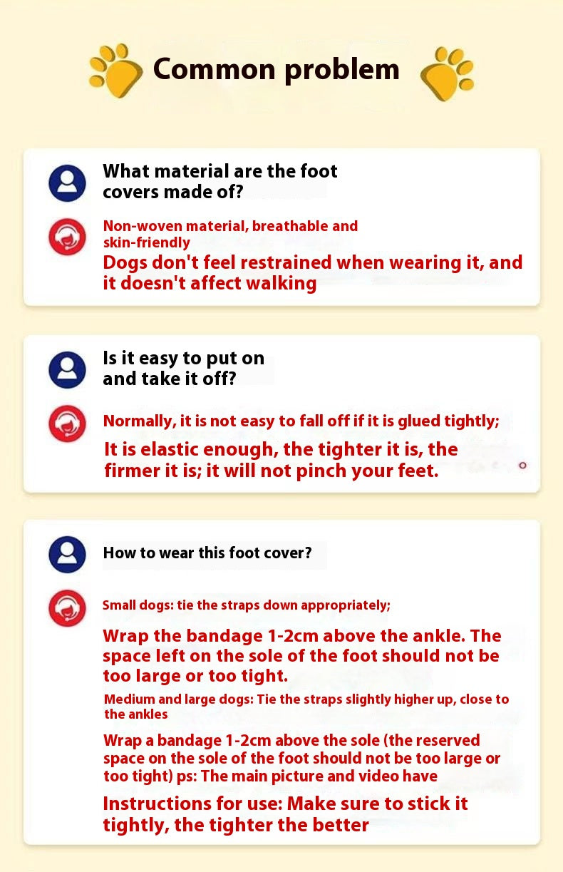 KFX-5447101 Water and Dirt Resistant Slip-On Shoes for Puppies - 20 to 100 Pack Options
